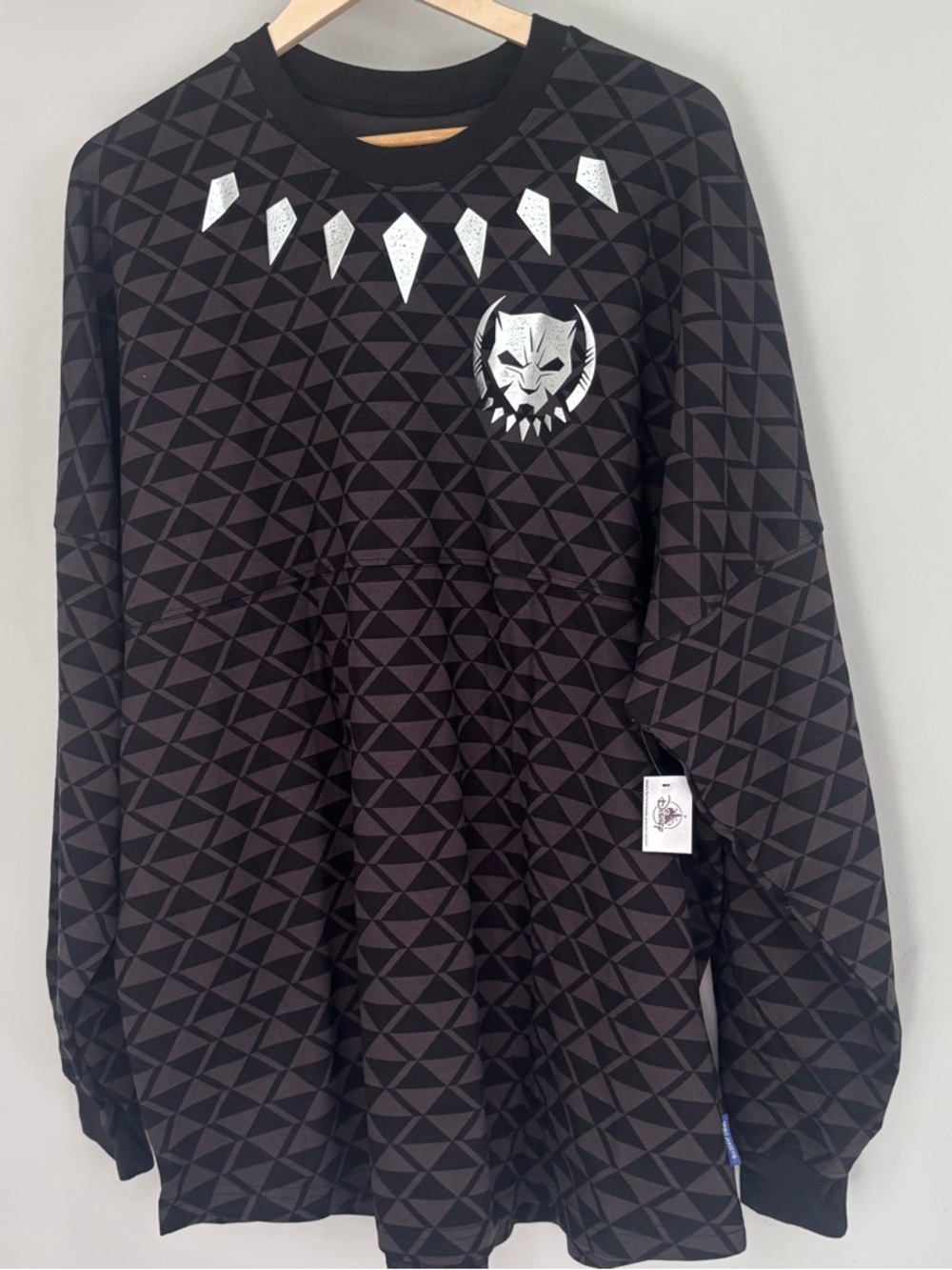Disney Marvel Spirit Jersey Black Panther Wakanda Forever Adult Unisex XL